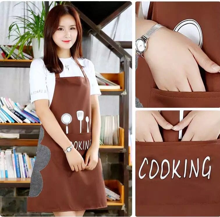 Women Wipeable Kitchen Apron, Enlarged Pocket Waterproof Oil-Proof Coffee Pinafore, Cooking Baking Adult Bib, Kitchen Bib Aprons For Women & Men Women Wipeable Kitchen Apron, Enlarged Pocket Waterproof Oil-Proof Coffee Pinafore, Cooking Baking Adult Bib, Kitchen Bib Aprons For Women & Men